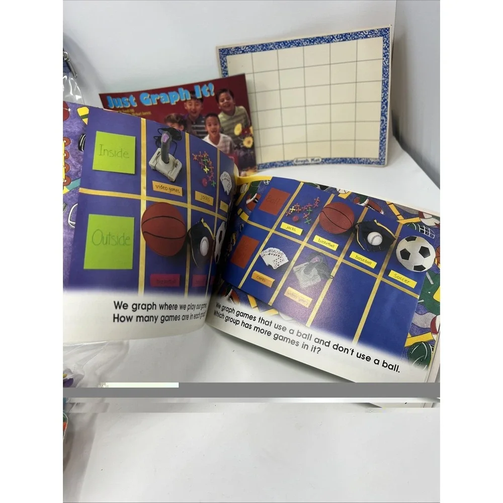 NEW Lakeshore Graphing Take-Home Pack RR774 Level 1 Math Complete NOS 1995